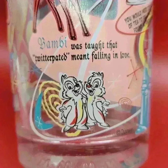 VTG PINOCCHIO Walt Disney 100 Years Of Magic McDonald's Glass CLEAR FULL COLOR - Picture 11 of 12